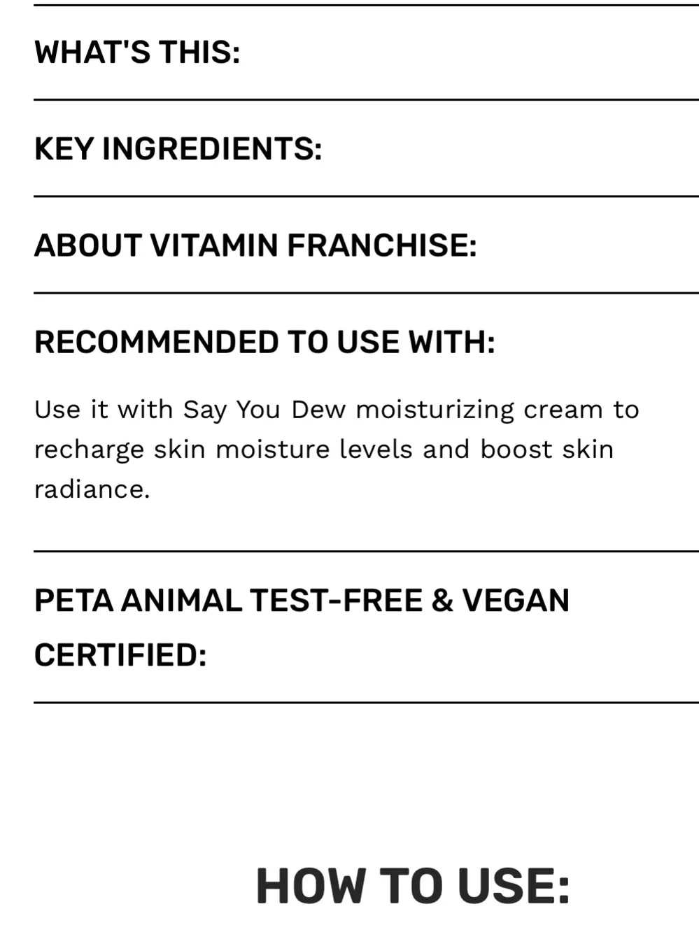 I Dew Care Say You Dew Moisturizing Vitamin C Cream — Yellow